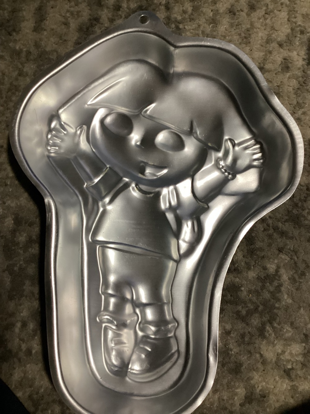 Vintage Wilton Dora the Explorer Cake Pan Tin #2105-6300